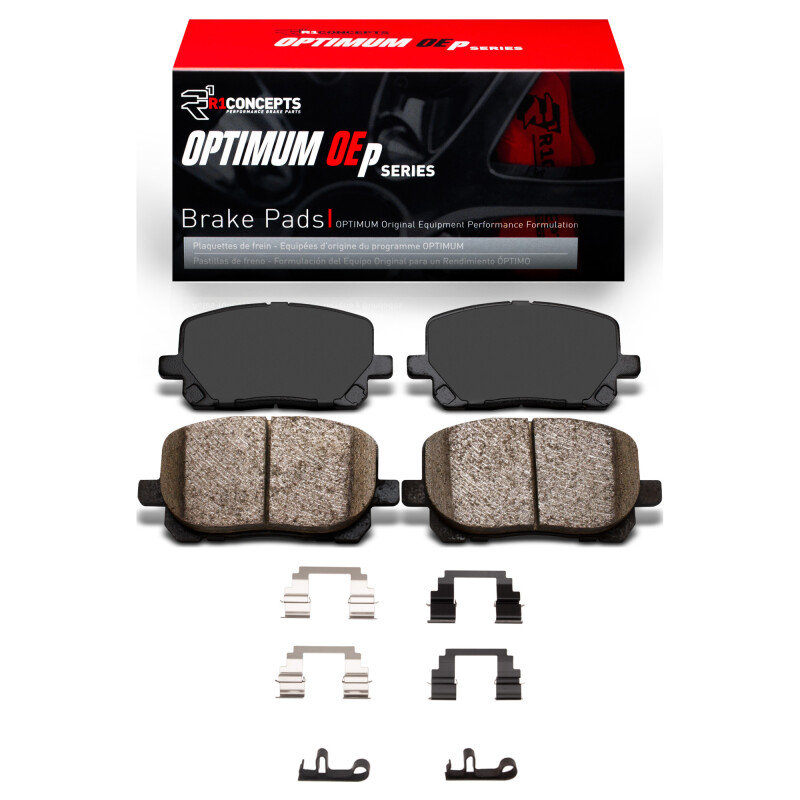 Pontiac Vibe Brake Pads - Front - R1 Concepts - Optimum OE - `03-`08